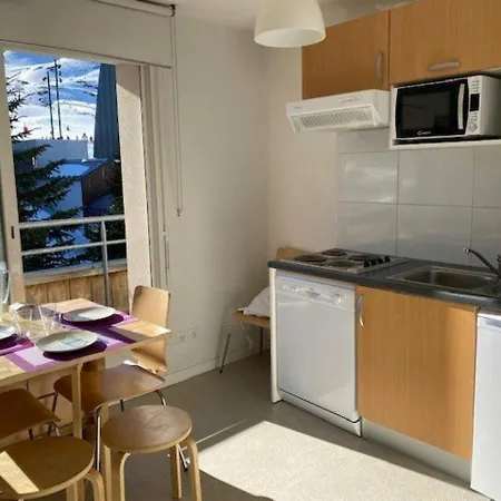 Confortable Pour 4 Pers A Arette, Kitchenette, Parking, Casier A Skis - Fr-1-602-99 * Arette